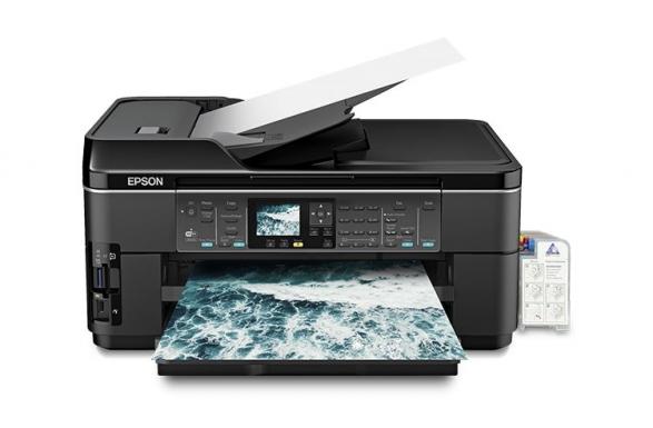 Купить МФУ Epson WorkForce WF-7510 С СНПЧ В Минске Дешево.