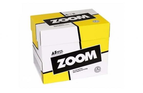 изображение Набор офисная бумага Zoom A5, 80g/m2, 10 пачек по 500л